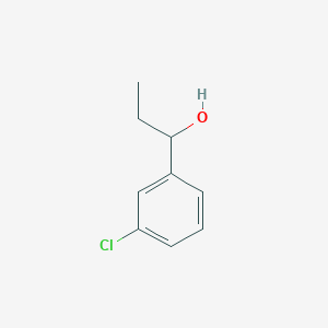 molecular formula C9H11ClO B1352720 1-(3-Chlorophenyl)propan-1-ol CAS No. 32019-30-0