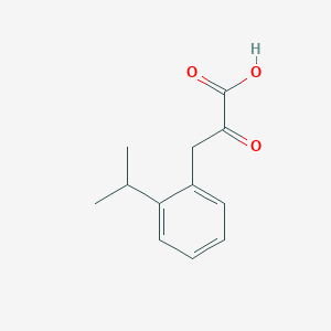 3-(2-Isopropylphenyl)-2-oxopropanoic Acid