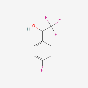 B1352723 2,2,2-Trifluoro-1-(4-fluorophenyl)ethanol CAS No. 17556-41-1