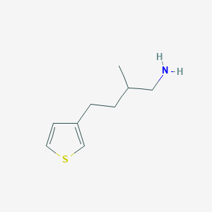 2-Methyl-4-(thiophen-3-yl)butan-1-amine