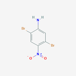 molecular formula C6H4Br2N2O2 B1352729 2,5-Dibromo-4-nitroaniline CAS No. 25462-68-4
