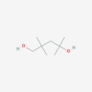 molecular formula C8H18O2 B13527362 2,2,4-Trimethylpentane-1,4-diol CAS No. 80864-10-4