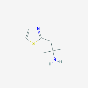 2-Methyl-1-(thiazol-2-yl)propan-2-amine