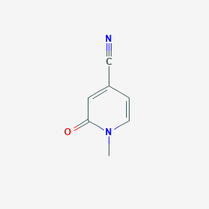 molecular formula C7H6N2O B1352741 1-甲基-2-氧代-1,2-二氢吡啶-4-碳腈 CAS No. 70411-83-5