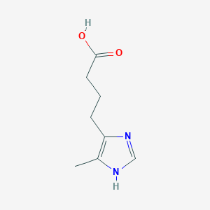 4-(5-methyl-1H-imidazol-4-yl)butanoic acid