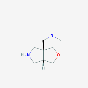 rac-{[(3aR,6aS)-hexahydro-1H-furo[3,4-c]pyrrol-3a-yl]methyl}dimethylamine