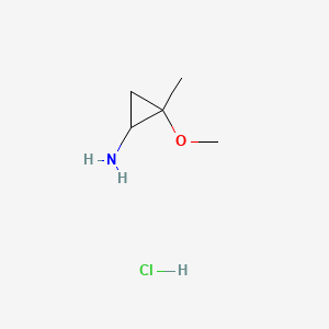 2-Methoxy-2-methylcyclopropan-1-amine hydrochloride