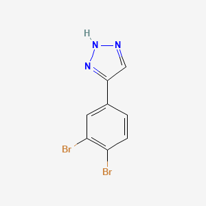 5-(3,4-dibromophenyl)-1H-1,2,3-triazole