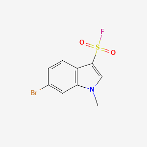 6-bromo-1-methyl-1H-indole-3-sulfonylfluoride