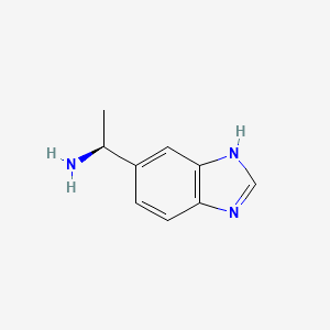 (S)-1-(1H-Benzo[d]imidazol-6-yl)ethan-1-amine