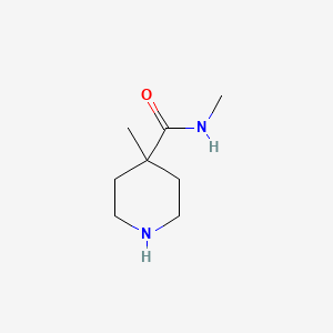 N,4-dimethylpiperidine-4-carboxamide