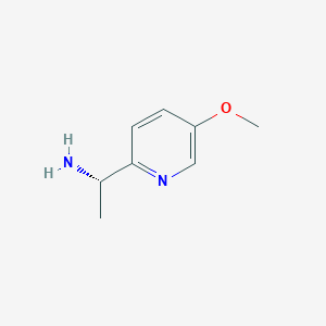 (S)-1-(5-Methoxypyridin-2-yl)ethan-1-amine