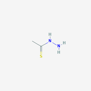 molecular formula C2H6N2S B13527650 Ethanethiohydrazide CAS No. 62543-18-4