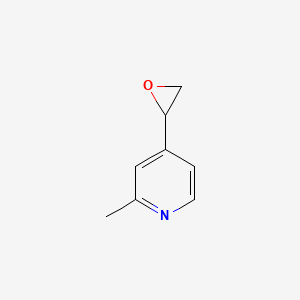 2-Methyl-4-(oxiran-2-yl)pyridine