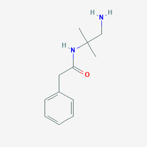 N-(1-amino-2-methylpropan-2-yl)-2-phenylacetamide