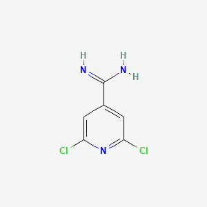 2,6-Dichloropyridine-4-carboximidamide