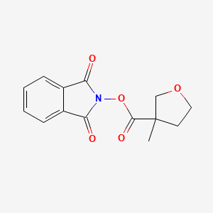 (1,3-dioxoisoindol-2-yl) 3-methyloxolane-3-carboxylate