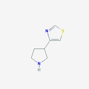 4-(3-Pyrrolidinyl)thiazole