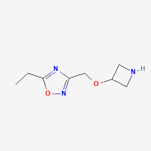 3-((Azetidin-3-yloxy)methyl)-5-ethyl-1,2,4-oxadiazole