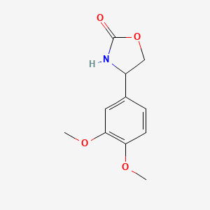 4-(3,4-Dimethoxyphenyl)oxazolidin-2-one