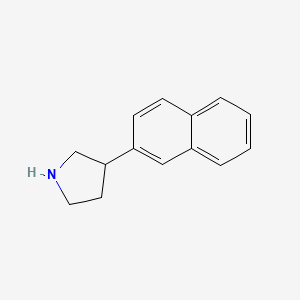 3-(Naphthalen-2-yl)pyrrolidine