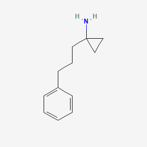 1-(3-Phenylpropyl)cyclopropan-1-amine