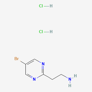 2-(5-Bromopyrimidin-2-yl)ethan-1-amine dihydrochloride