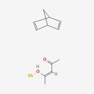 Bicyclo[2.2.1]hepta-2,5-diene;(Z)-4-hydroxypent-3-en-2-one;rhodium