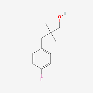 3-(4-Fluorophenyl)-2,2-dimethylpropan-1-ol