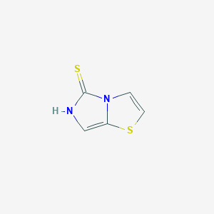 Imidazo[4,3-b][1,3]thiazole-5-thiol