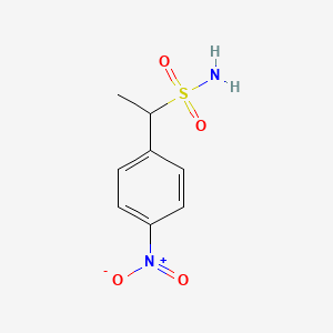 1-(4-Nitrophenyl)ethane-1-sulfonamide