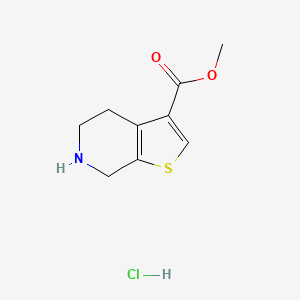 methyl4H,5H,6H,7H-thieno[2,3-c]pyridine-3-carboxylatehydrochloride