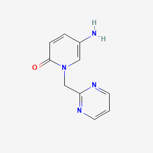 5-Amino-1-(pyrimidin-2-ylmethyl)pyridin-2(1h)-one