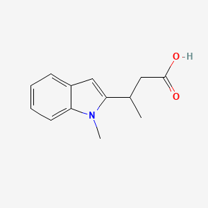 3-(1-methyl-1H-indol-2-yl)butanoic acid