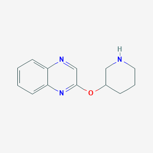 2-(Piperidin-3-yloxy)quinoxaline