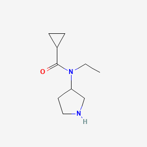 n-Ethyl-N-(pyrrolidin-3-yl)cyclopropanecarboxamide