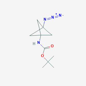 tert-butyl N-{3-azidobicyclo[1.1.1]pentan-1-yl}carbamate