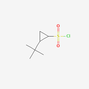 2-Tert-butylcyclopropane-1-sulfonyl chloride