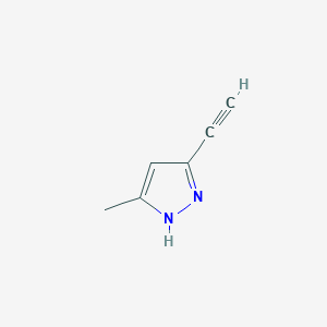 3-ethynyl-5-methyl-1H-pyrazole