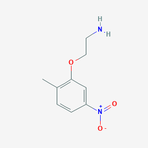 2-(2-Methyl-5-nitrophenoxy)ethan-1-amine