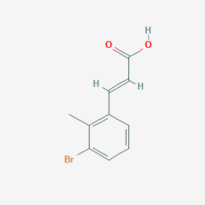 (E)-3-(3-bromo-2-methylphenyl)acrylic acid