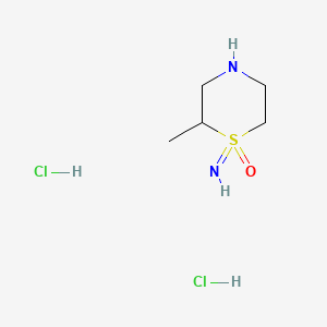 1-Imino-2-methyl-1lambda6-thiomorpholin-1-onedihydrochloride