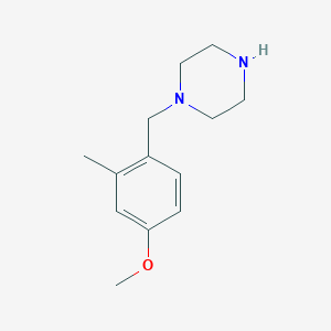 3-Methyl-4-(piperazin-1-ylmethyl)phenol