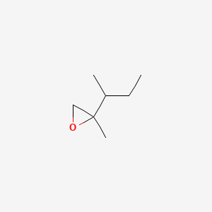 molecular formula C7H14O B13528698 2-Methyl-2-(1-methylpropyl)oxirane CAS No. 42328-43-8