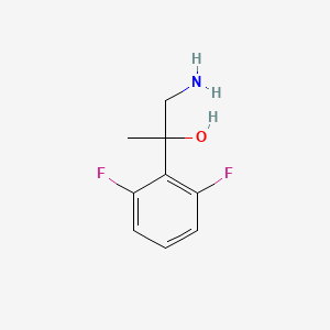 1-Amino-2-(2,6-difluorophenyl)propan-2-ol