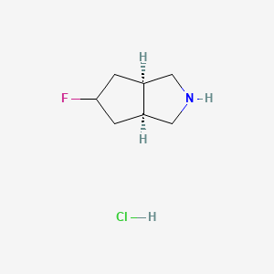 (3aR,5R,6aS)-5-fluoro-octahydrocyclopenta[c]pyrrole hydrochloride