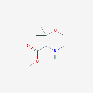 Methyl 2,2-dimethylmorpholine-3-carboxylate