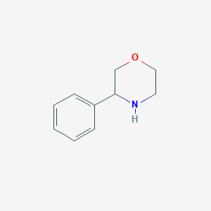 molecular formula C10H13NO B1352888 3-苯基吗啉 CAS No. 138713-44-7