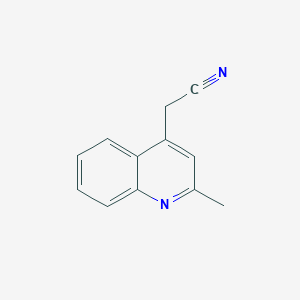 2-(2-Methylquinolin-4-yl)acetonitrile