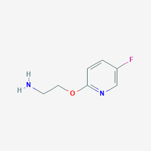 2-((5-Fluoropyridin-2-yl)oxy)ethan-1-amine